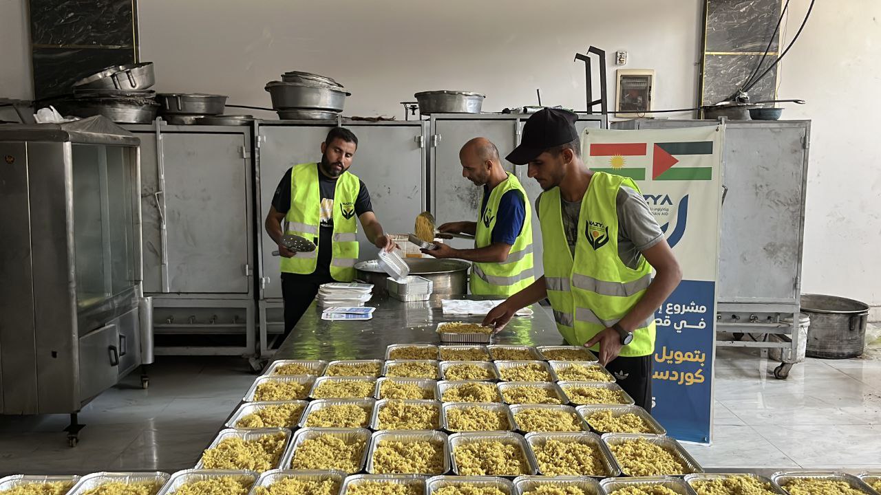 Emergency Food Aid Distribution in Gaza | Nazya Humanitarian Aid, Gaza, Palestine