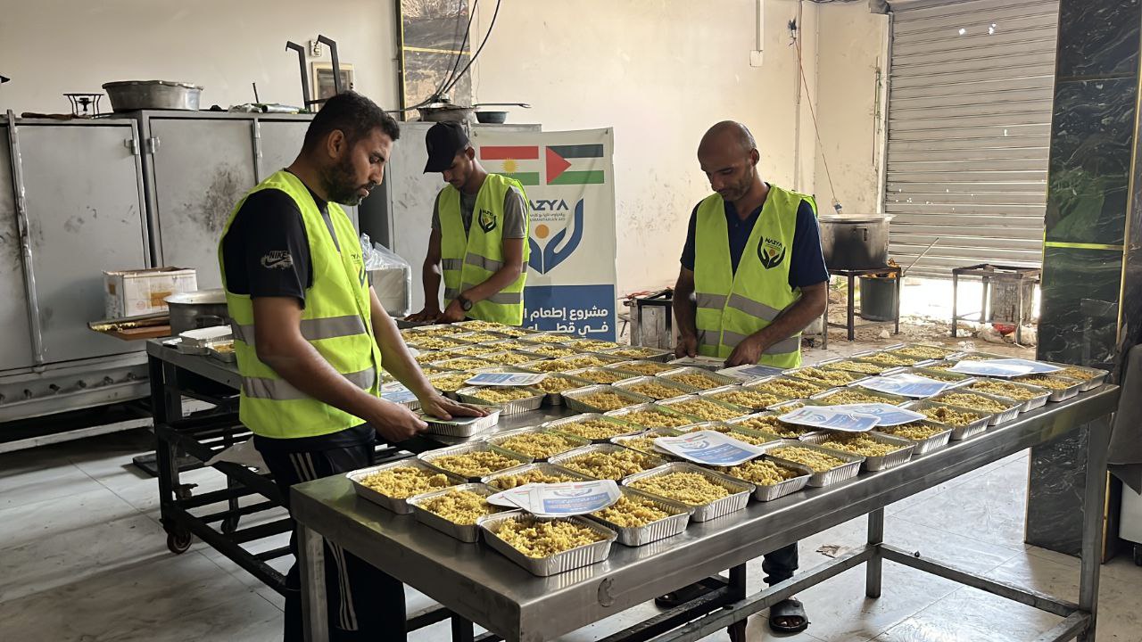 Emergency Food Aid Distribution in Gaza | Nazya Humanitarian Aid, Gaza, Palestine
