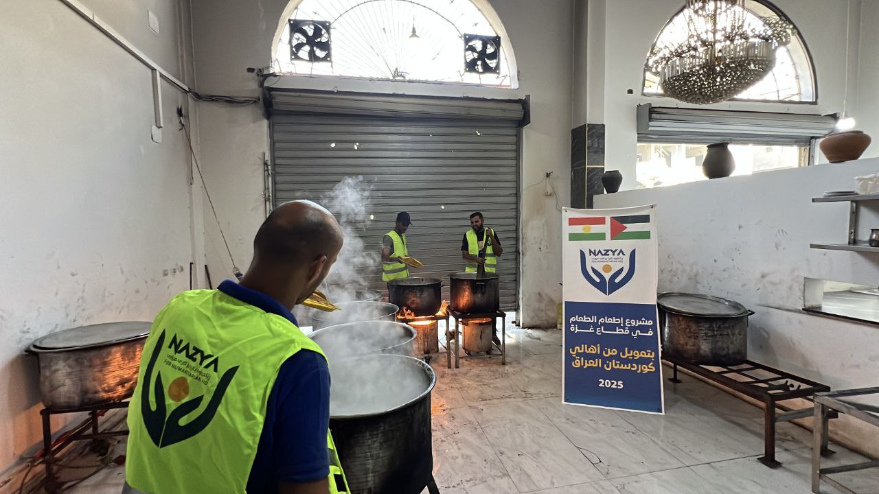 Emergency Food Aid Distribution in Gaza | Nazya Humanitarian Aid, Gaza, Palestine