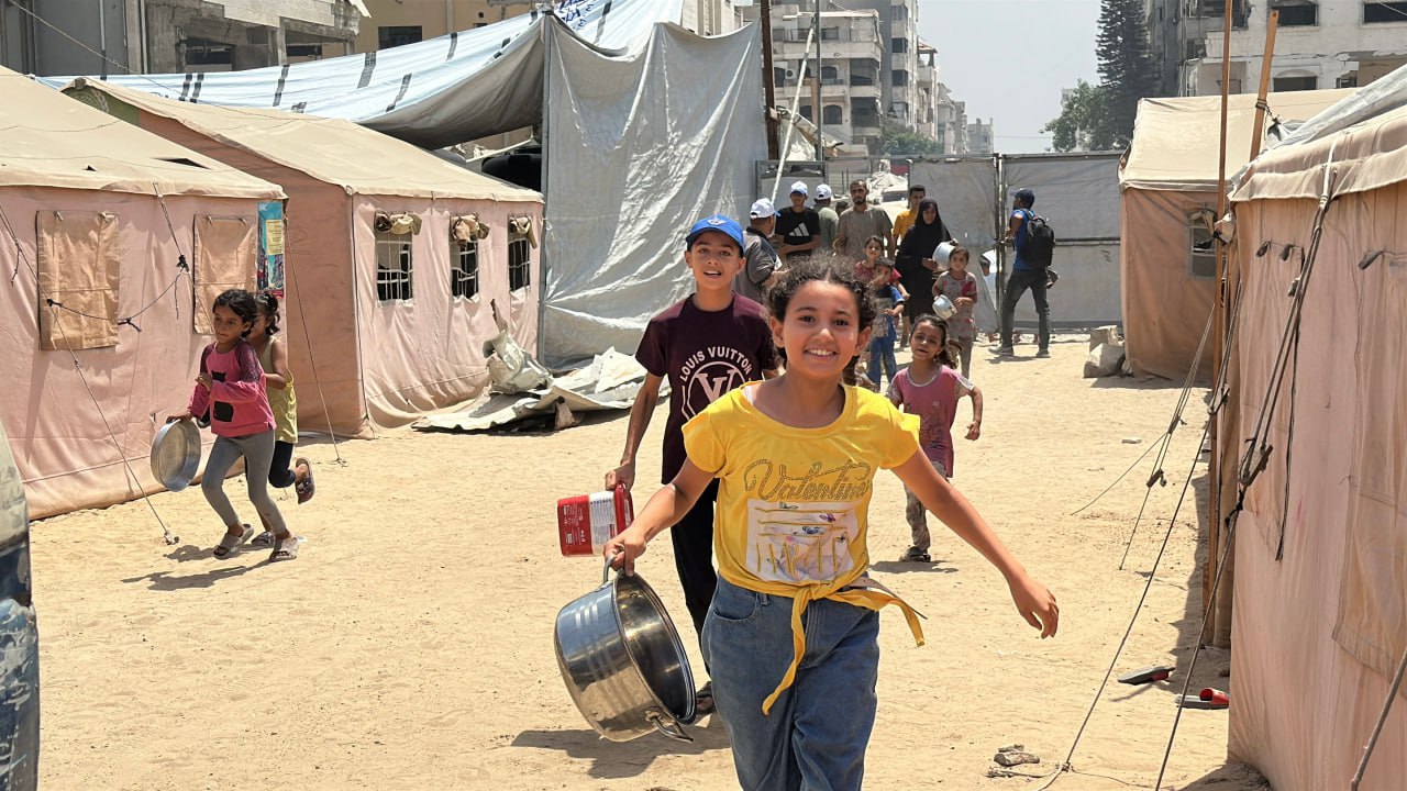 Emergency Food Aid Distribution in Gaza | Nazya Humanitarian Aid, Gaza, Palestine
