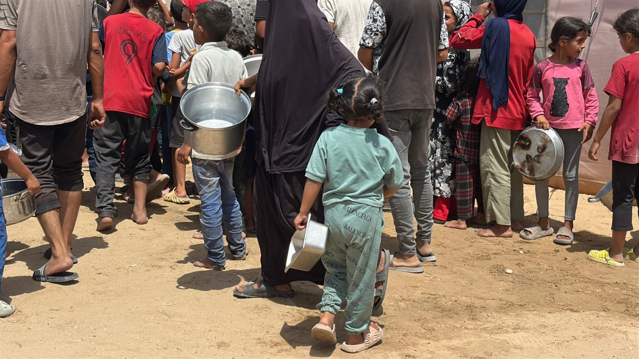Emergency Food Aid Distribution in Gaza | Nazya Humanitarian Aid, Gaza, Palestine