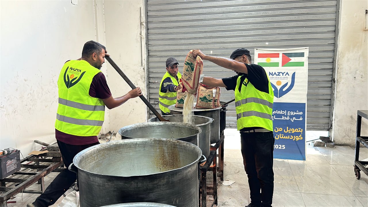 Emergency Food Aid Distribution in Gaza | Nazya Humanitarian Aid, Gaza, Palestine