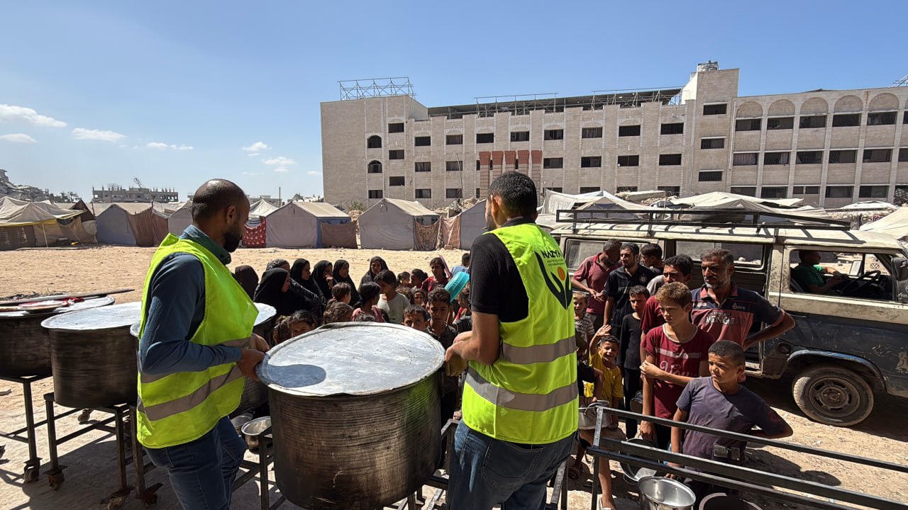 Emergency Food Aid Distribution in Gaza | Nazya Humanitarian Aid, Gaza, Palestine