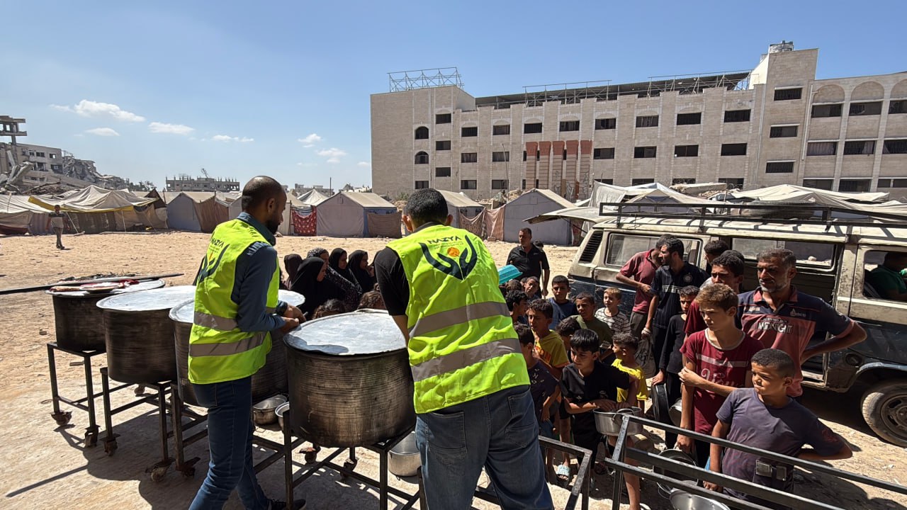 Emergency Food Aid Distribution in Gaza | Nazya Humanitarian Aid, Gaza, Palestine