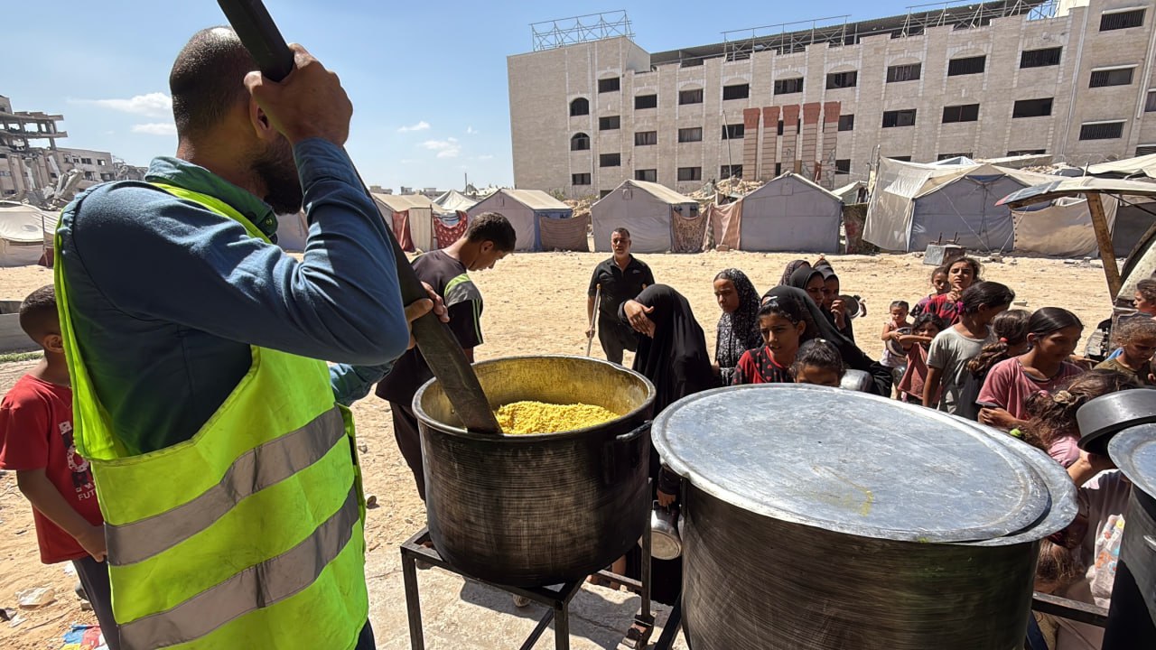 Emergency Food Aid Distribution in Gaza | Nazya Humanitarian Aid, Gaza, Palestine