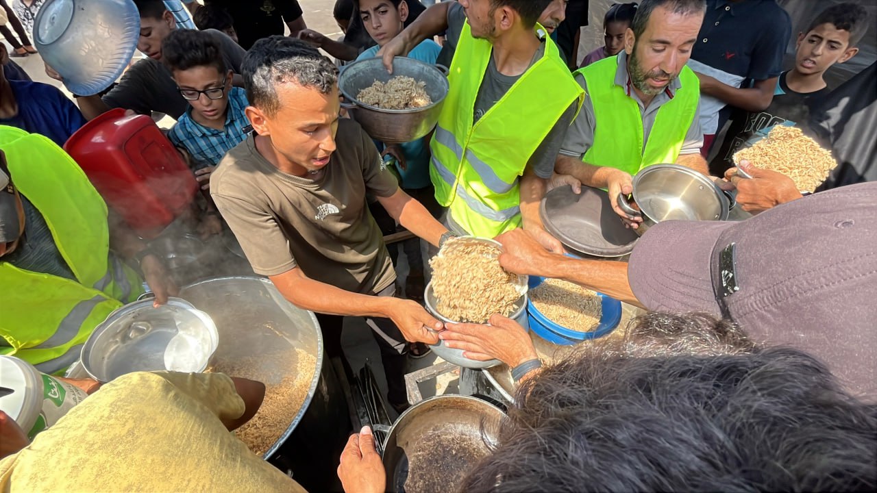 Emergency Food Aid Distribution in Gaza | Nazya Humanitarian Aid, Gaza, Palestine