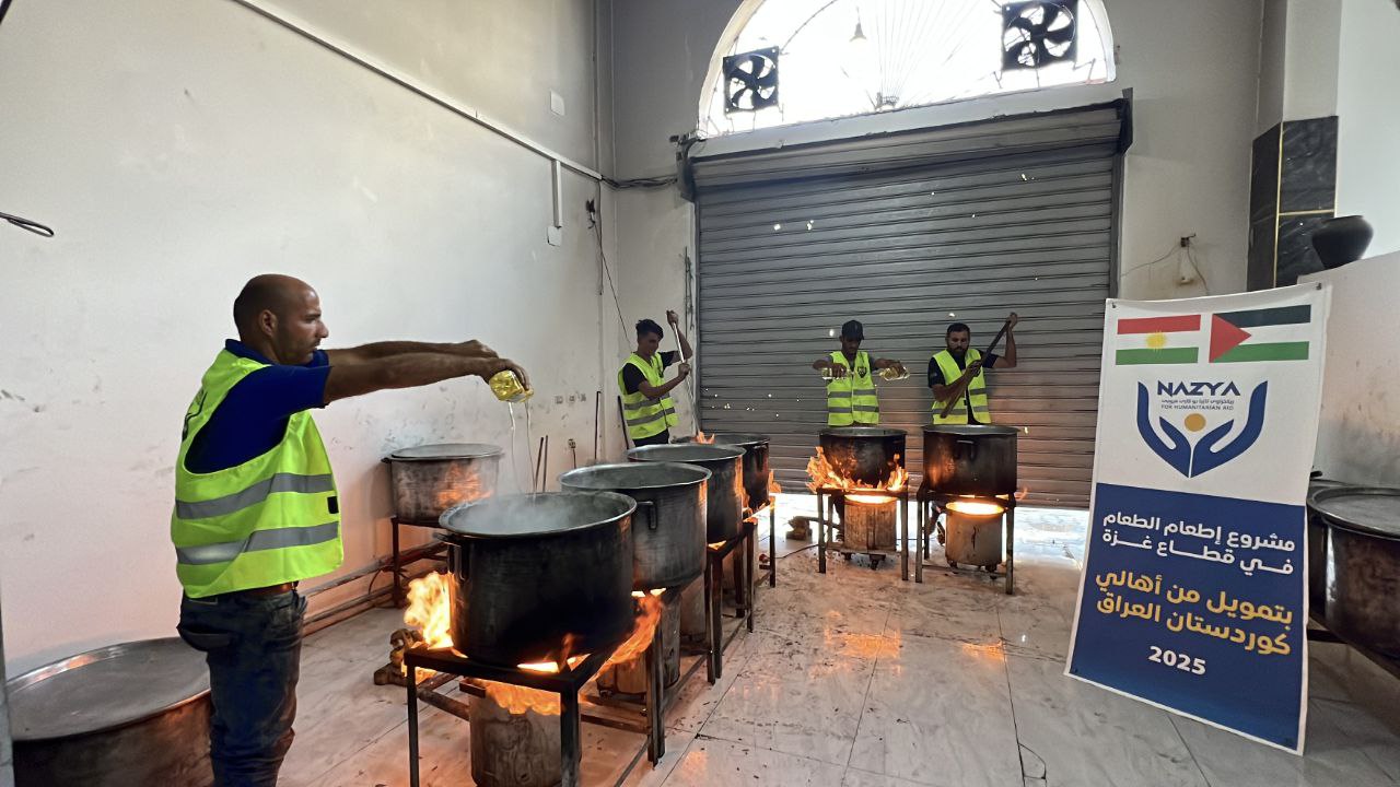 Emergency Food Aid Distribution in Gaza | Nazya Humanitarian Aid, Gaza, Palestine