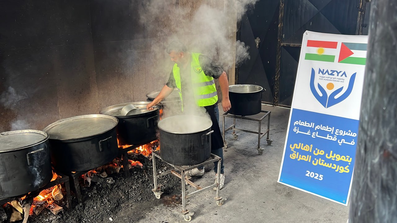 Emergency Food Aid Distribution in Gaza | Nazya Humanitarian Aid, Gaza, Palestine