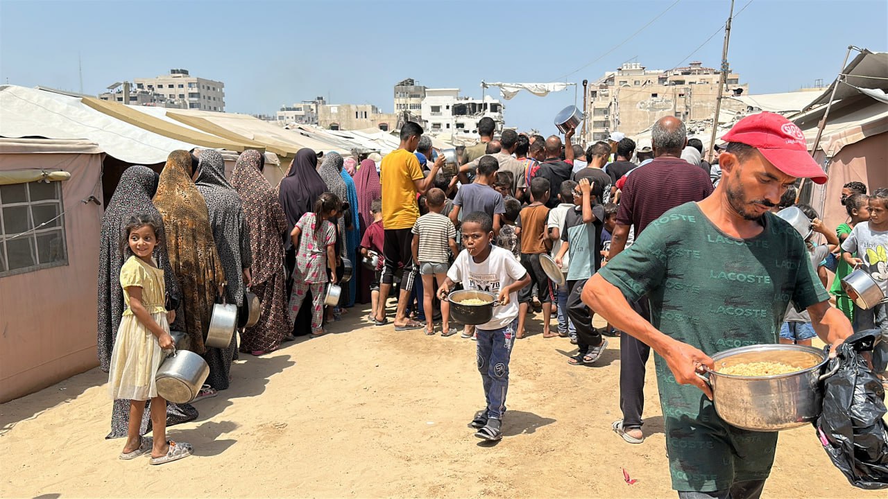Emergency Food Aid Distribution in Gaza | Nazya Humanitarian Aid, Gaza, Palestine