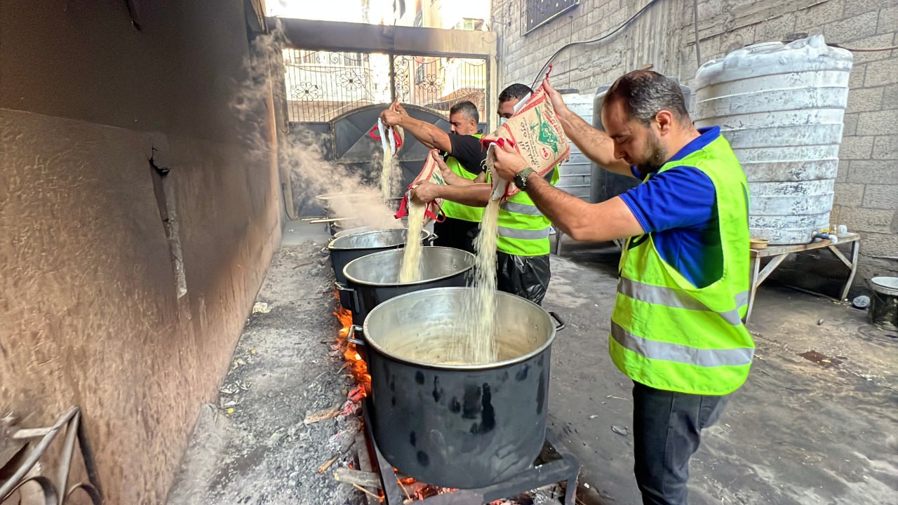 Emergency Food Aid Distribution in Gaza | Nazya Humanitarian Aid, Gaza, Palestine