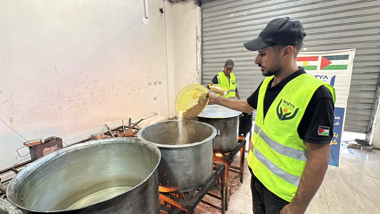 Emergency Food Aid Distribution in Gaza | Nazya Humanitarian Aid, Gaza, Palestine