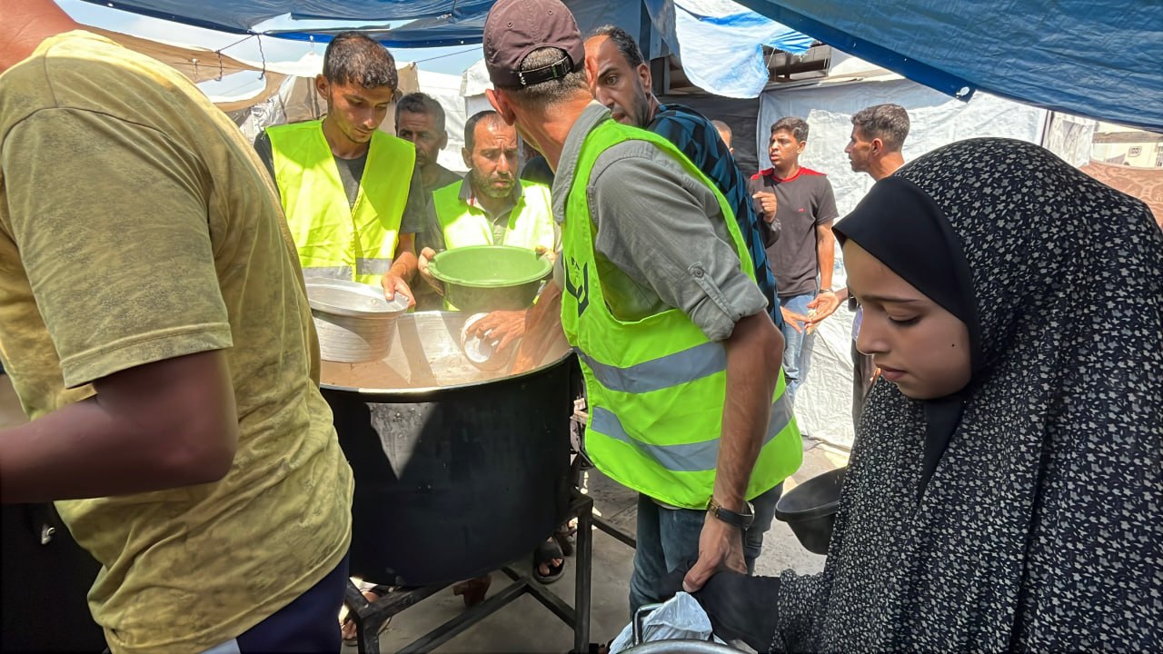 Emergency Food Aid Distribution in Gaza | Nazya Humanitarian Aid, Gaza, Palestine