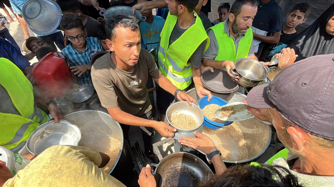 Emergency Food Aid Distribution in Gaza | Nazya Humanitarian Aid, Gaza, Palestine
